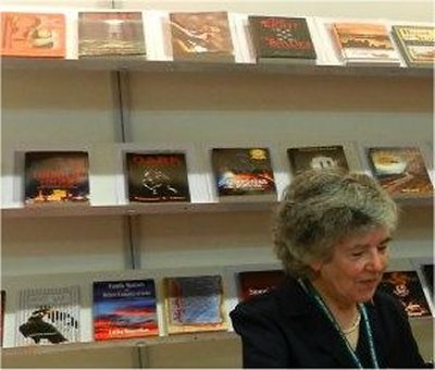 the 'Nice Lady' is an Author In Booth (AIB) signing her books